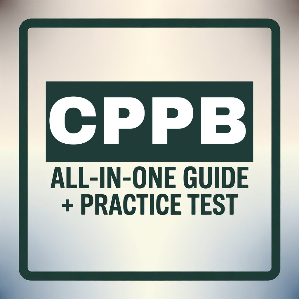 CPPB Study Guide: All-In-One Guide + 4 Exam Practice Test (600 Questions), Latest for Certified Professional Public Buyer (CPPB), OrganizationName MSNCB