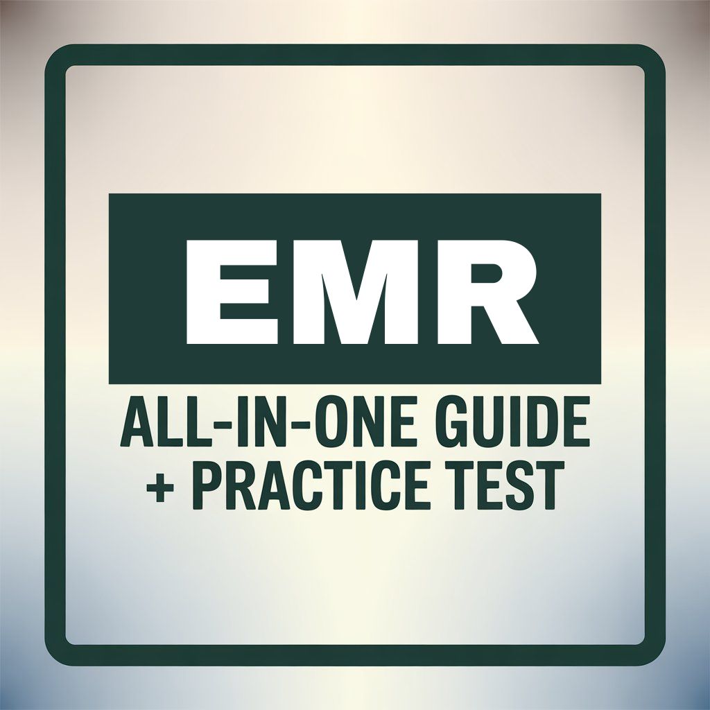 EMR Study Guide: All-In-One Guide + 4 Exam Practice Test (600 Questions), Latest for Emergency Medical Responder (EMR), OrganizationName NREMT